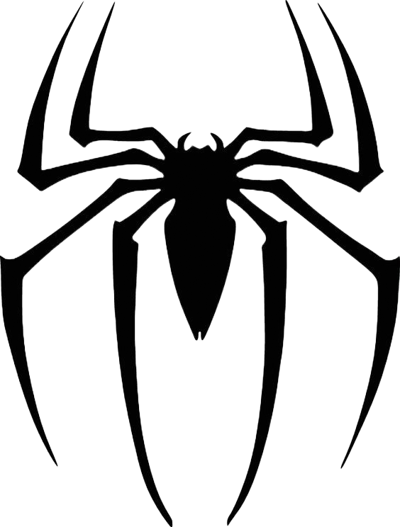 Spider-Man swinging with web